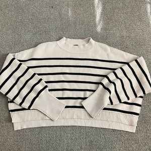 FREE PEOPLE STRIPED SWEATER
